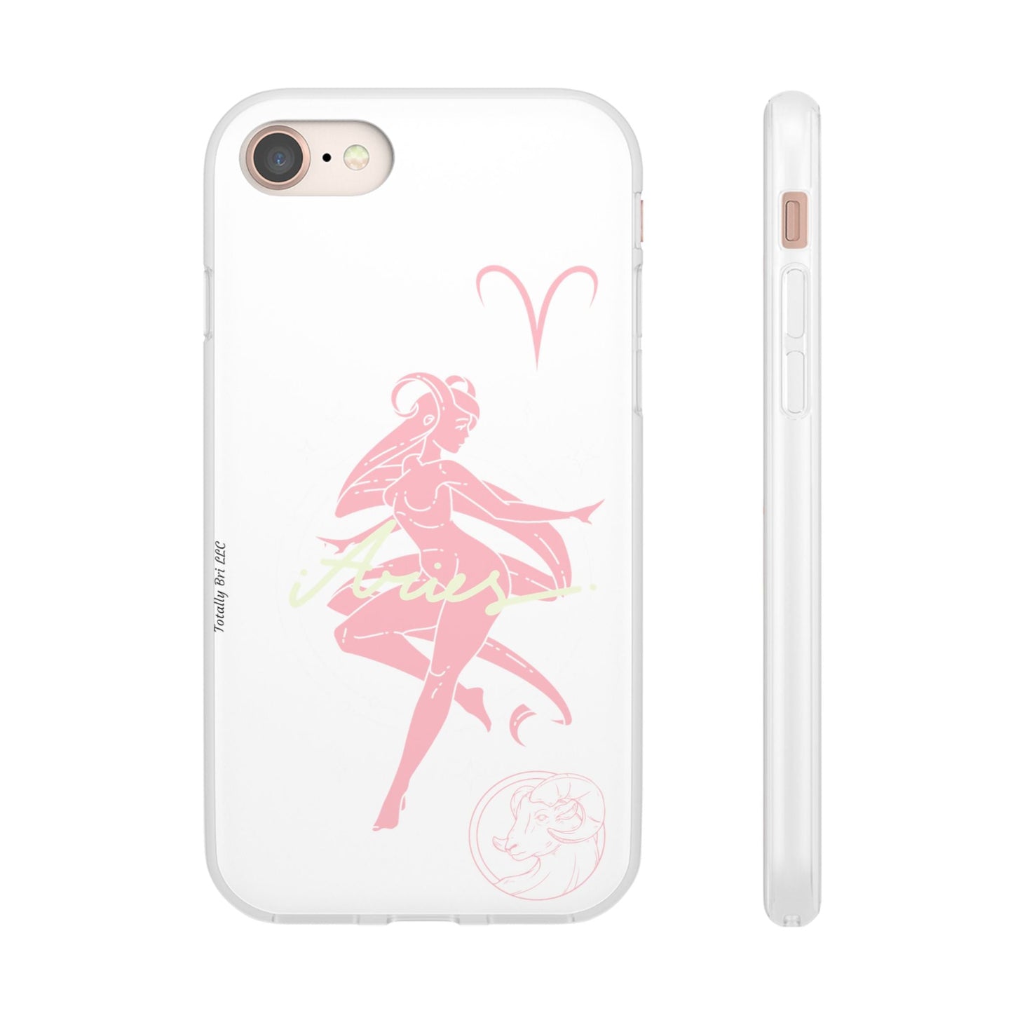 Aries Zodiac | Phone Cases | Clear - Phone Case - Totally Bri LLC