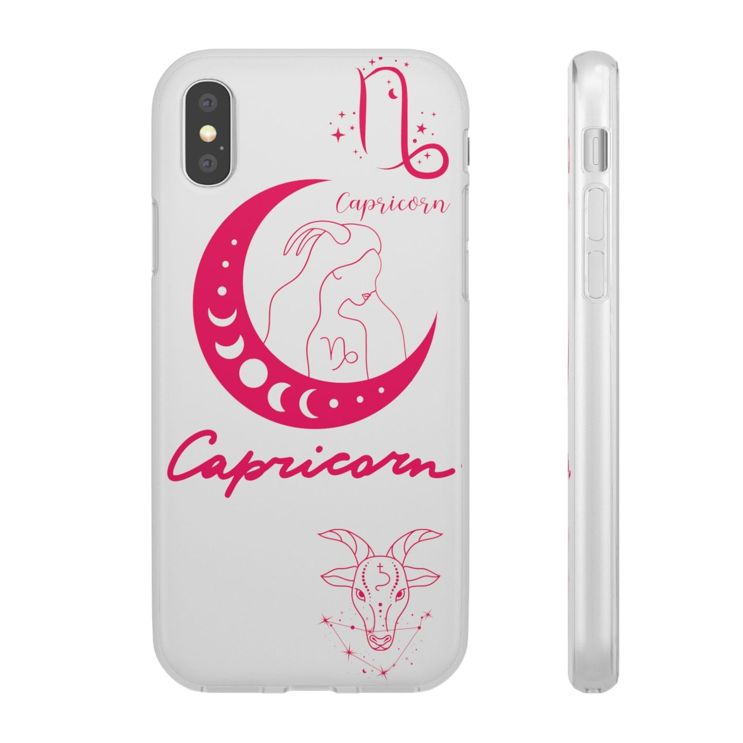 Capricorn Zodiac | Phone Cases | Clear - Phone Case - Totally Bri LLC