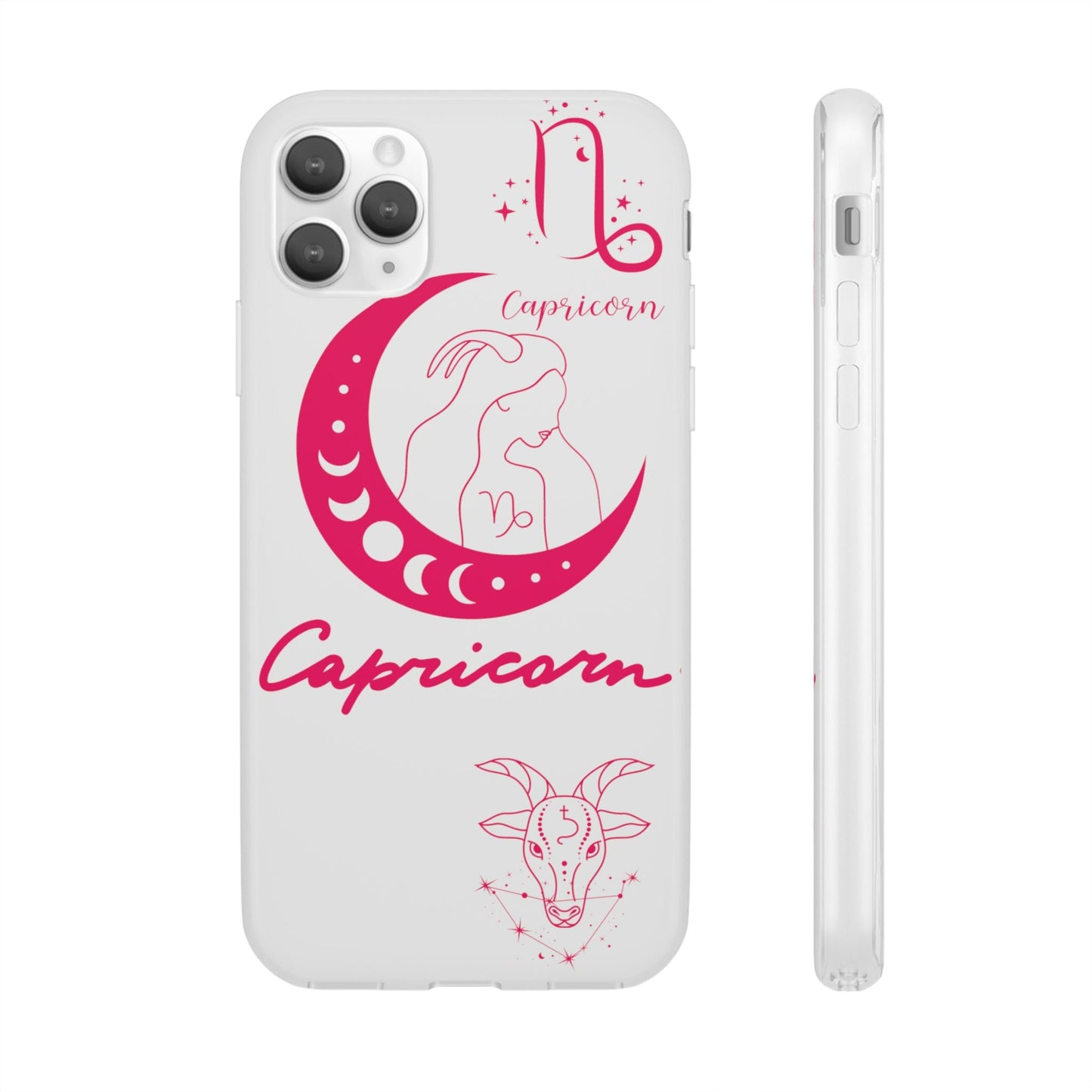 Capricorn Zodiac | Phone Cases | Clear - Phone Case - Totally Bri LLC
