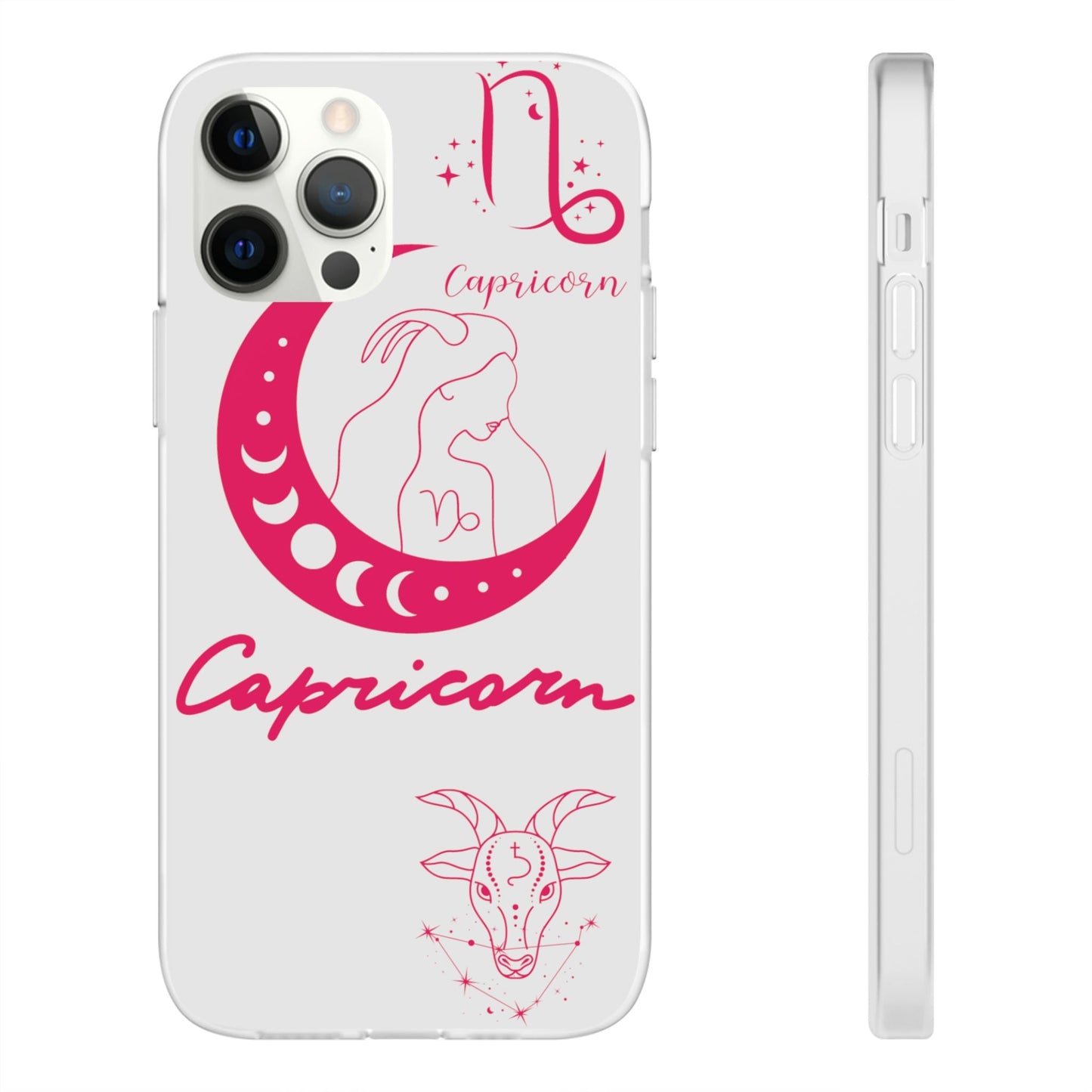 Capricorn Zodiac | Phone Cases | Clear - Phone Case - Totally Bri LLC