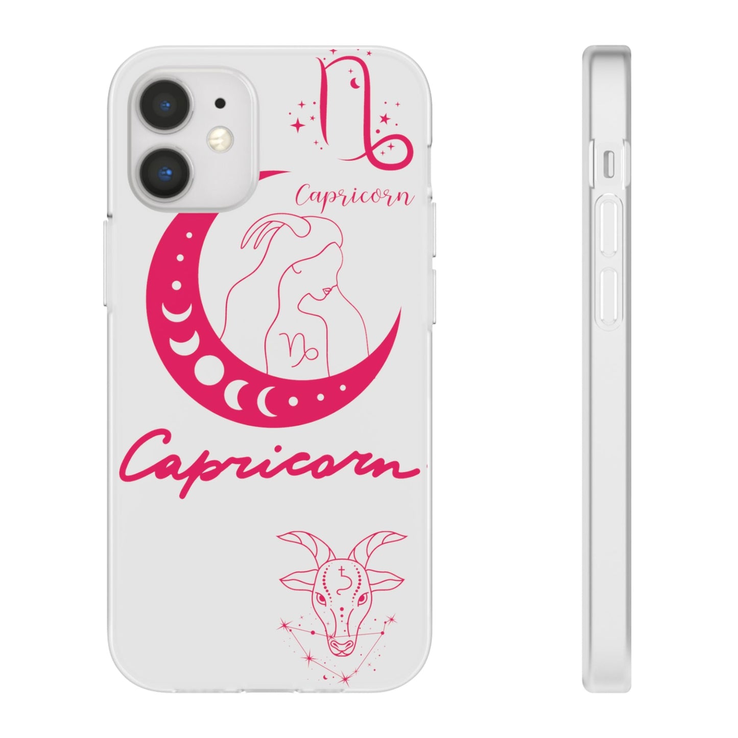 Capricorn Zodiac | Phone Cases | Clear - Phone Case - Totally Bri LLC
