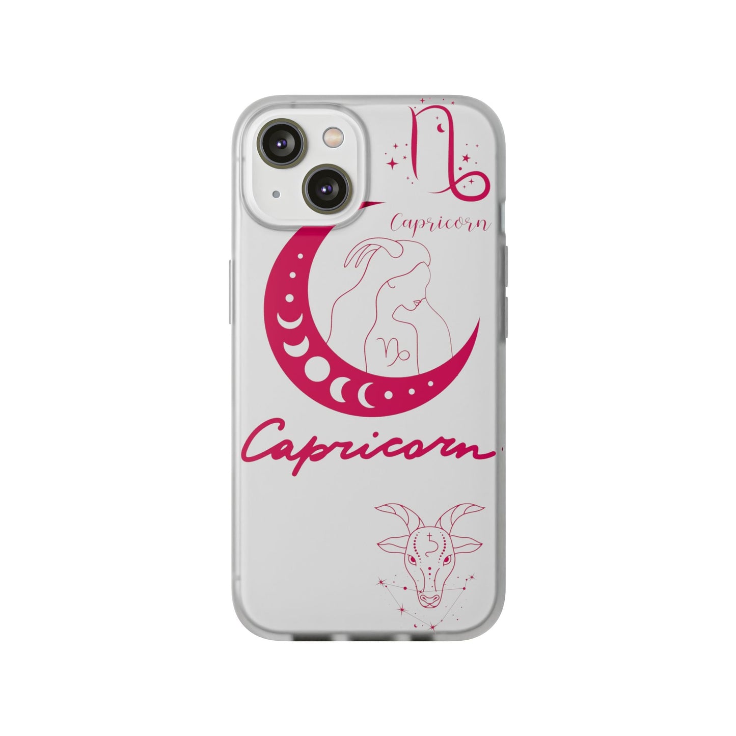 Capricorn Zodiac | Phone Cases | Clear - Phone Case - Totally Bri LLC