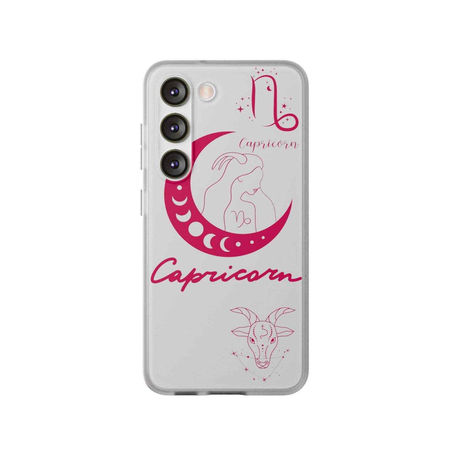 Capricorn Zodiac | Phone Cases | Clear - Phone Case - Totally Bri LLC