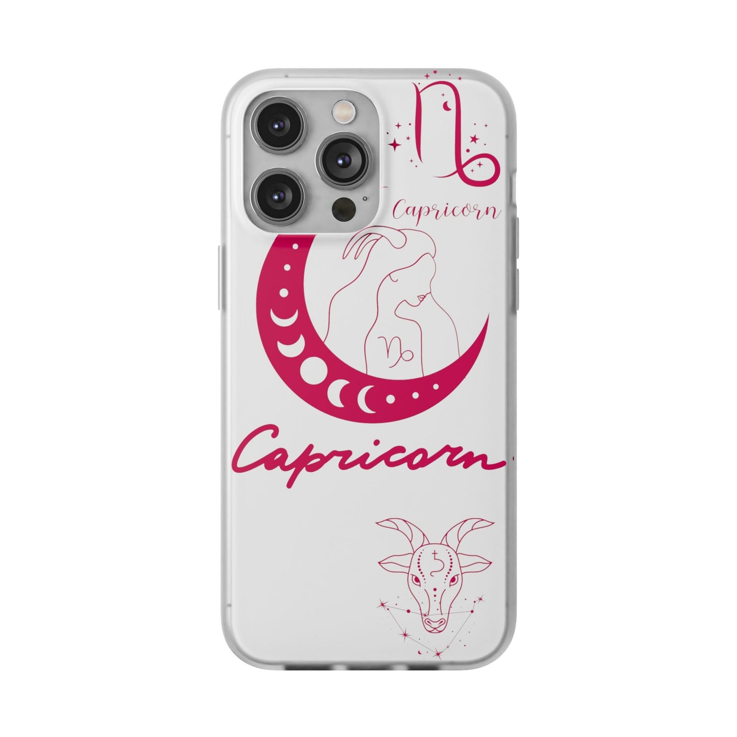 Capricorn Zodiac | Phone Cases | Clear - Phone Case - Totally Bri LLC