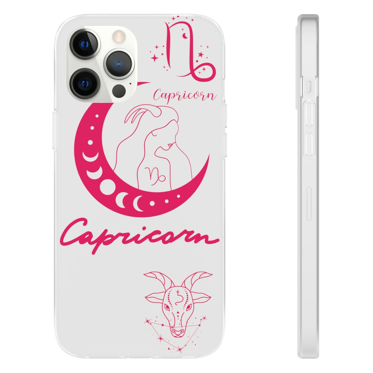 Capricorn Zodiac | Phone Cases | Clear - Phone Case - Totally Bri LLC