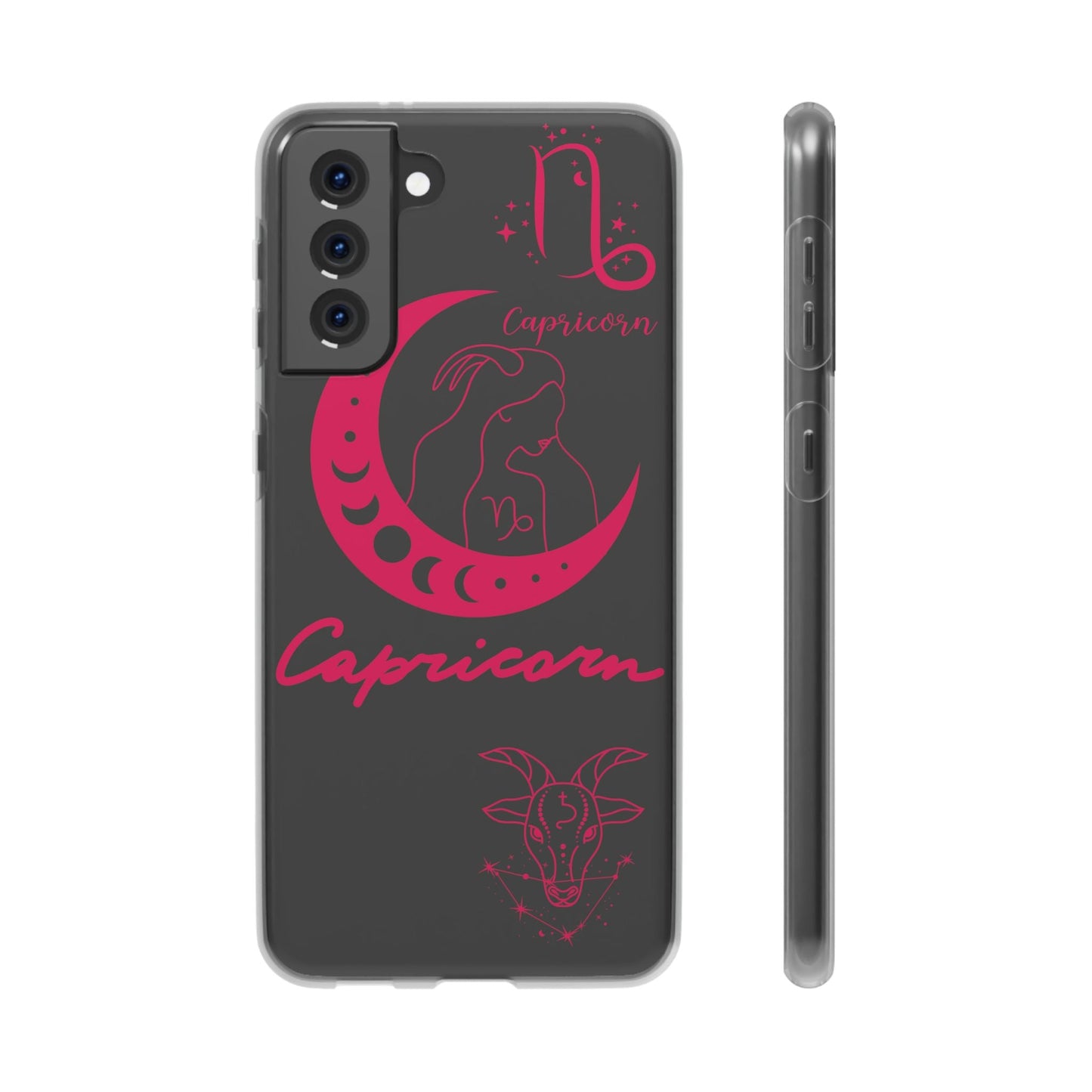 Capricorn Zodiac | Phone Cases | Clear - Phone Case - Totally Bri LLC