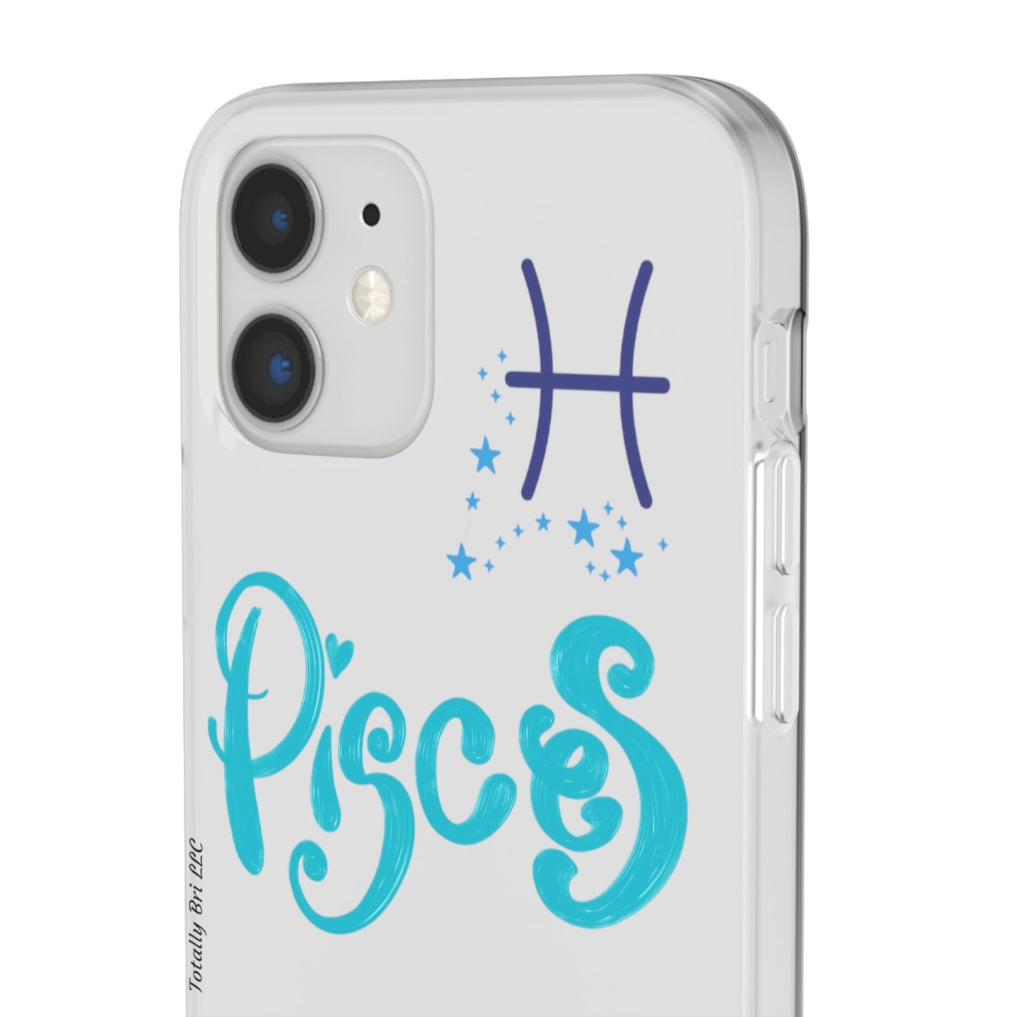 Pisces Zodiac | Phone Cases | Clear - Phone Case - Totally Bri LLC