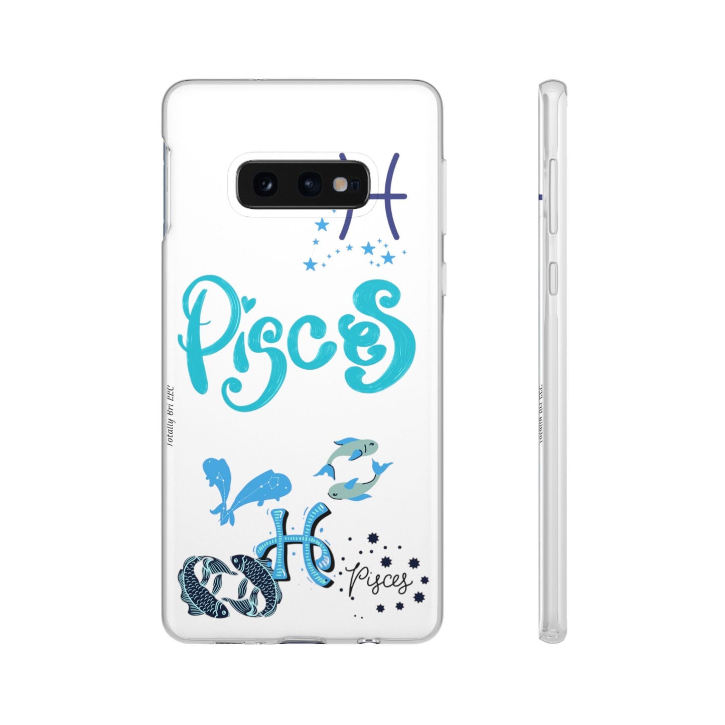 Pisces Zodiac | Phone Cases | Clear - Phone Case - Totally Bri LLC