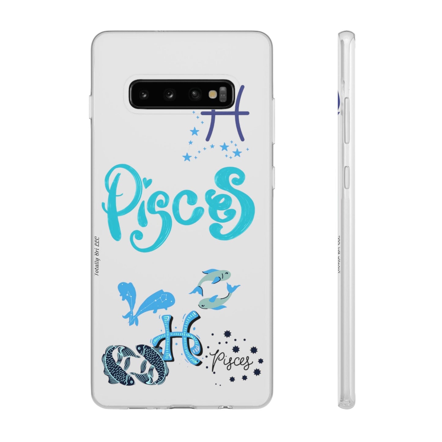 Pisces Zodiac | Phone Cases | Clear - Phone Case - Totally Bri LLC