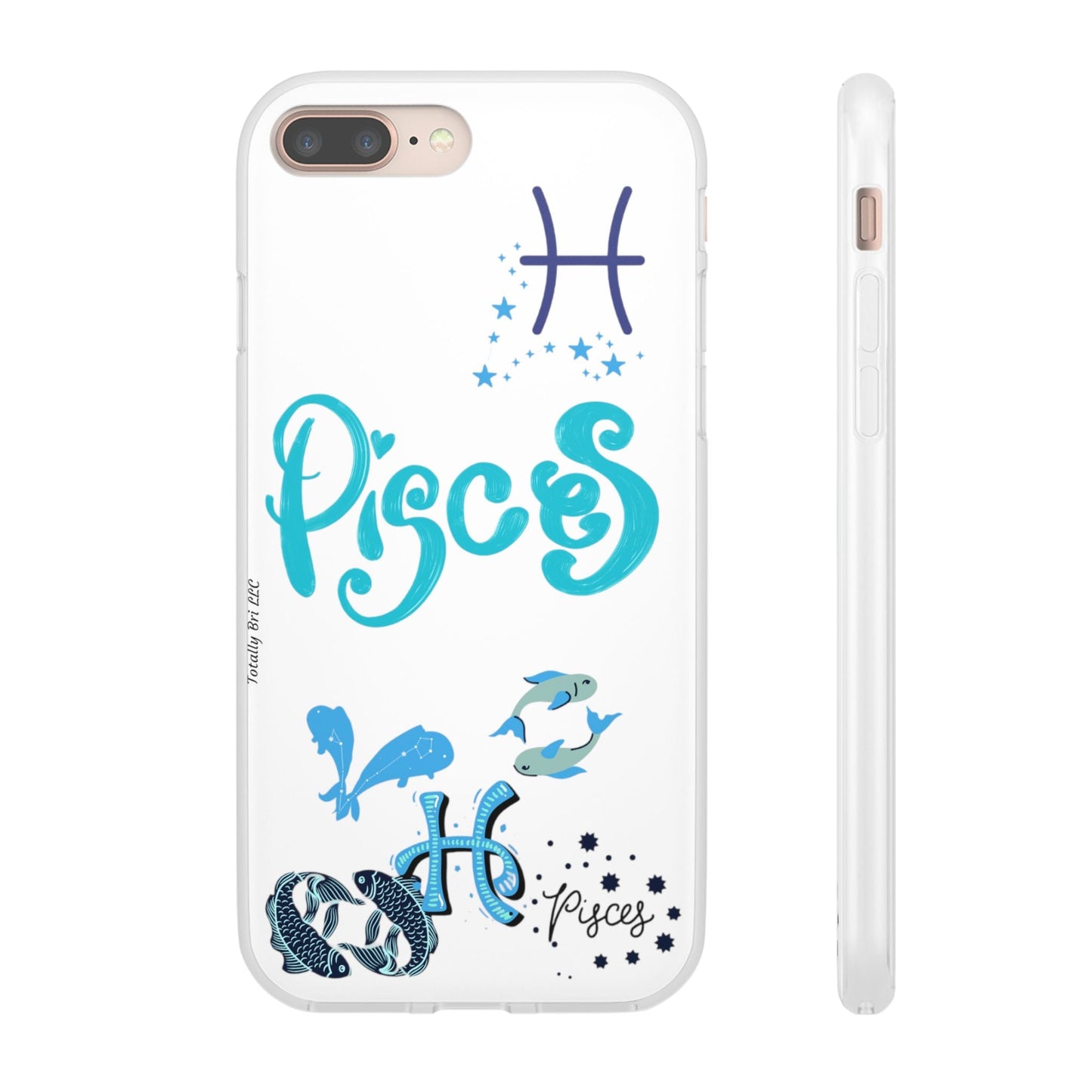 Pisces Zodiac | Phone Cases | Clear - Phone Case - Totally Bri LLC