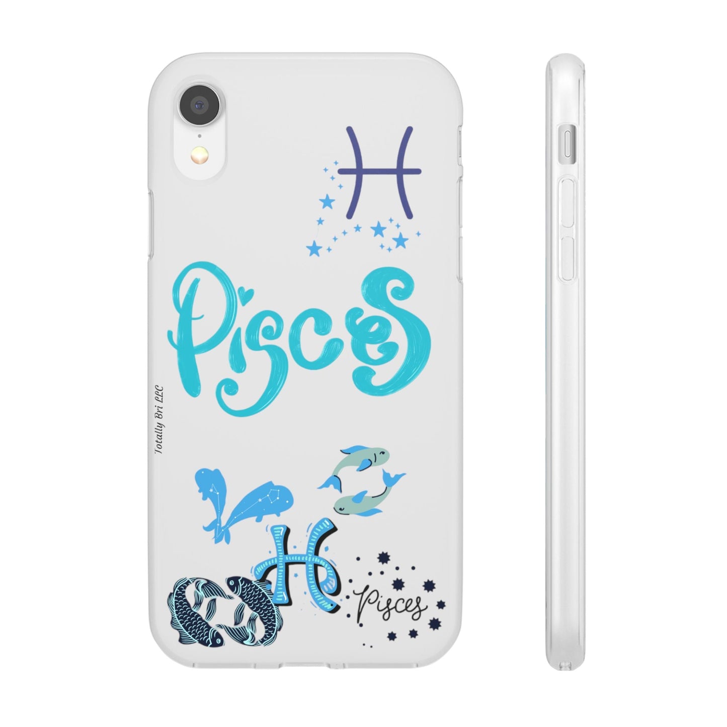 Pisces Zodiac | Phone Cases | Clear - Phone Case - Totally Bri LLC