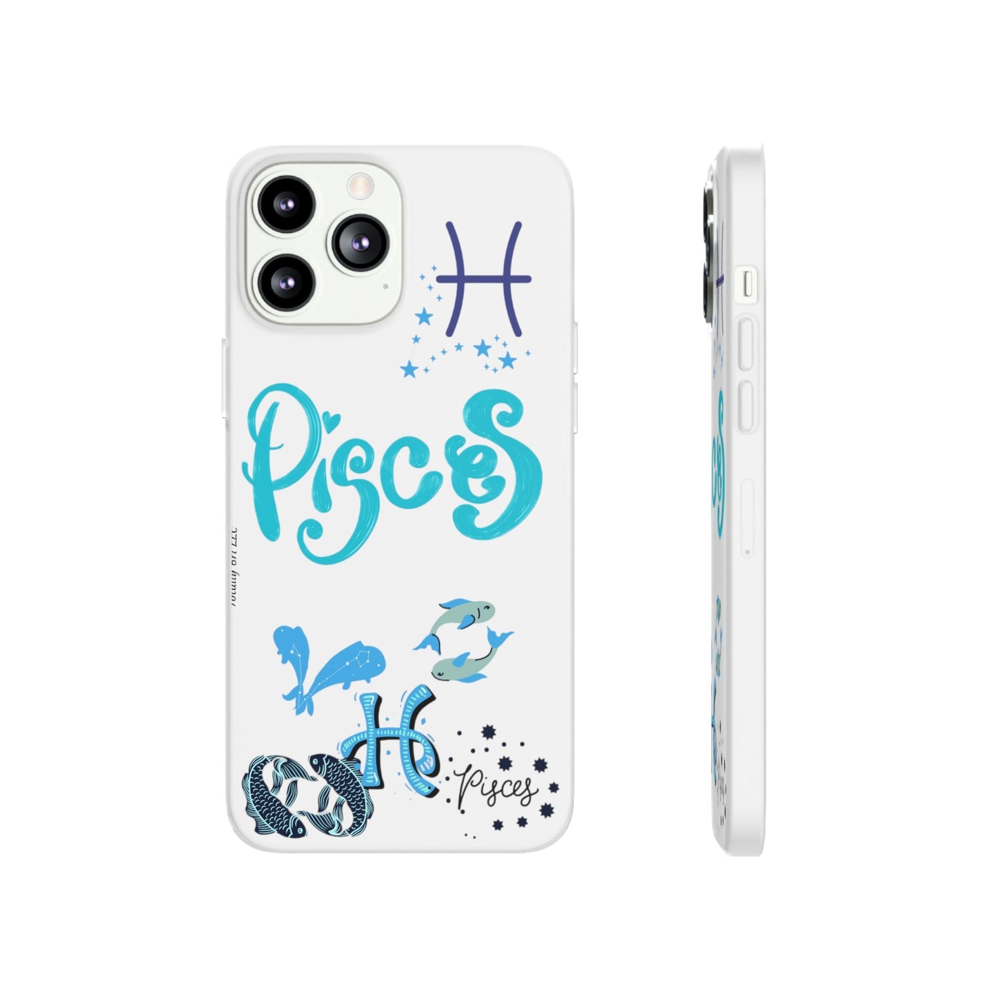 Pisces Zodiac | Phone Cases | Clear - Phone Case - Totally Bri LLC
