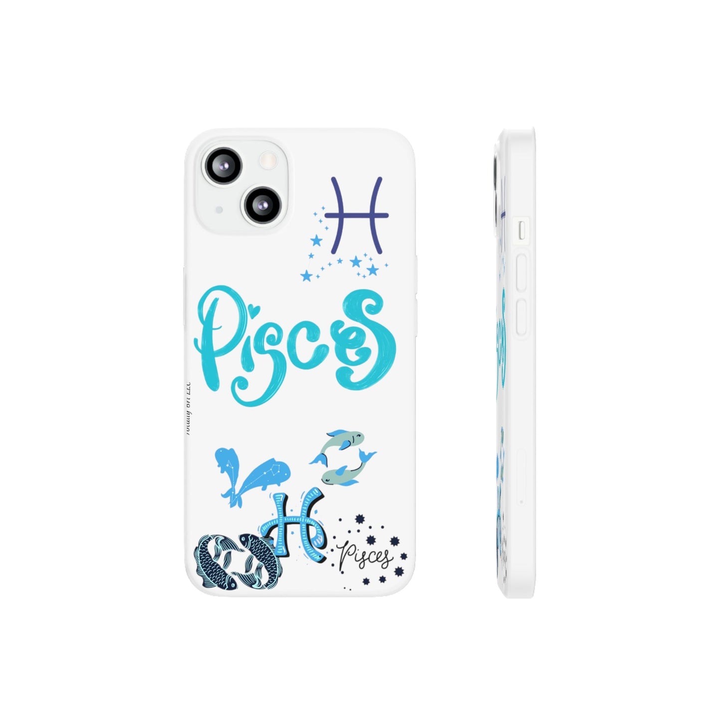 Pisces Zodiac | Phone Cases | Clear - Phone Case - Totally Bri LLC