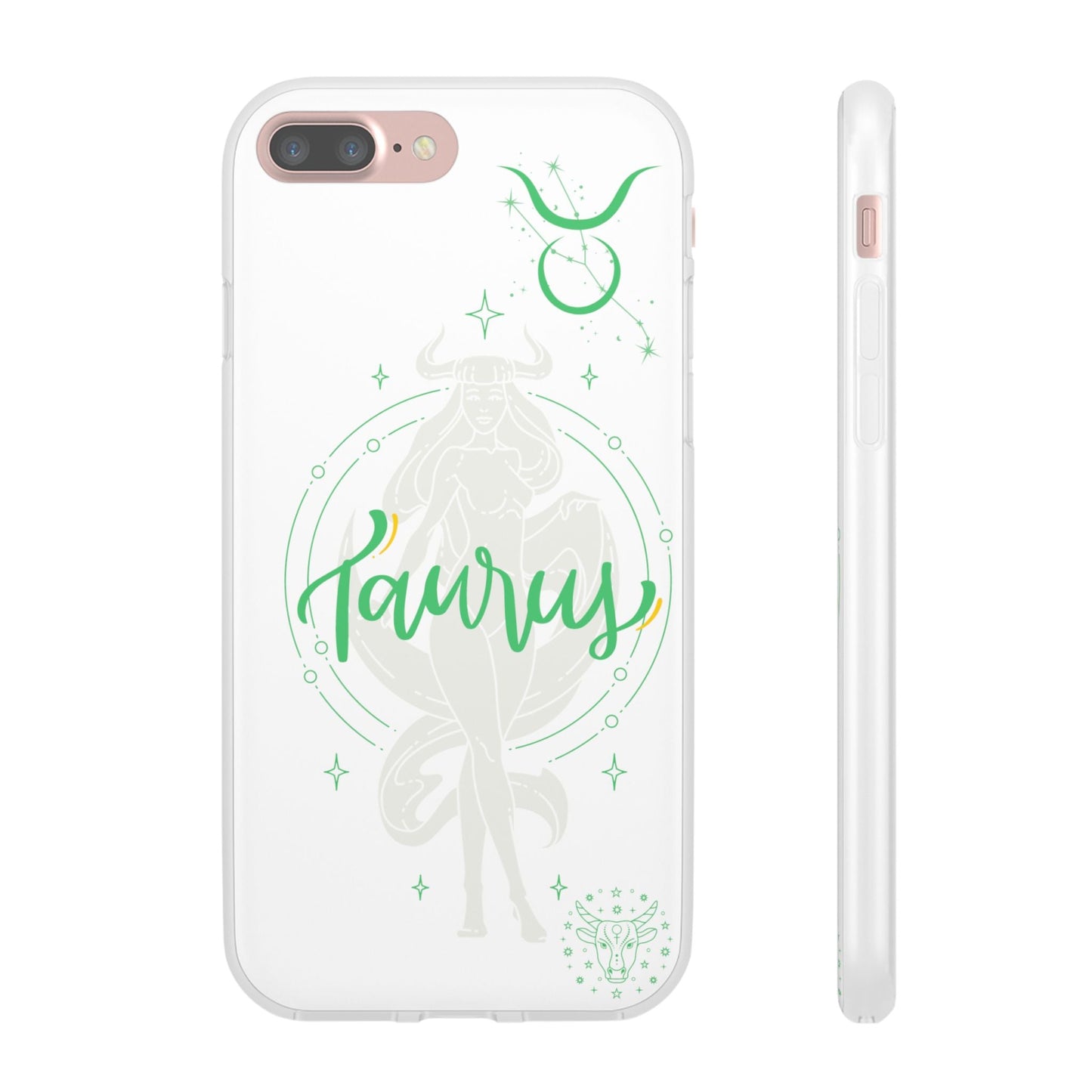 Taurus Zodiac | Phone Cases | Clear - Phone Case - Totally Bri LLC