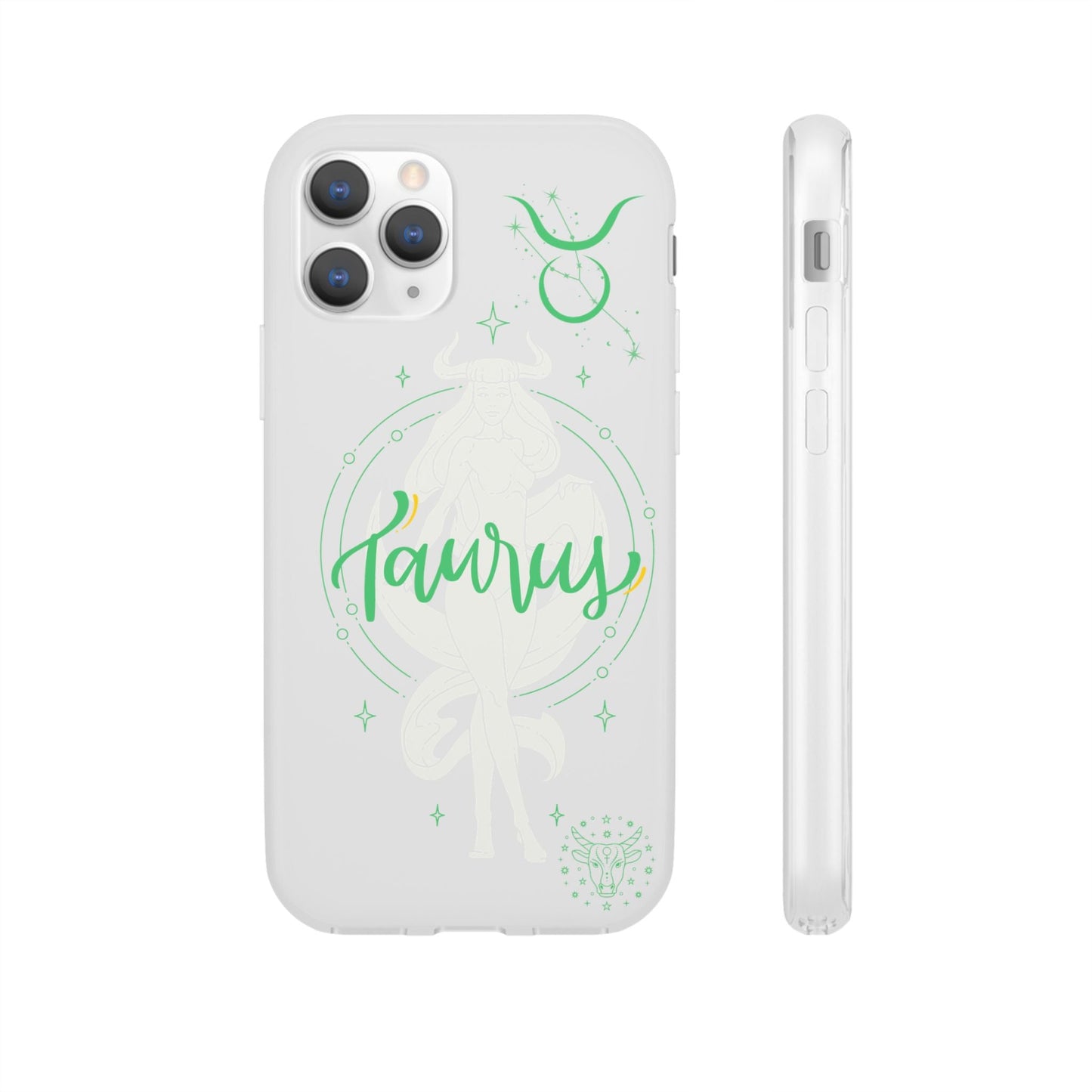Taurus Zodiac | Phone Cases | Clear - Phone Case - Totally Bri LLC