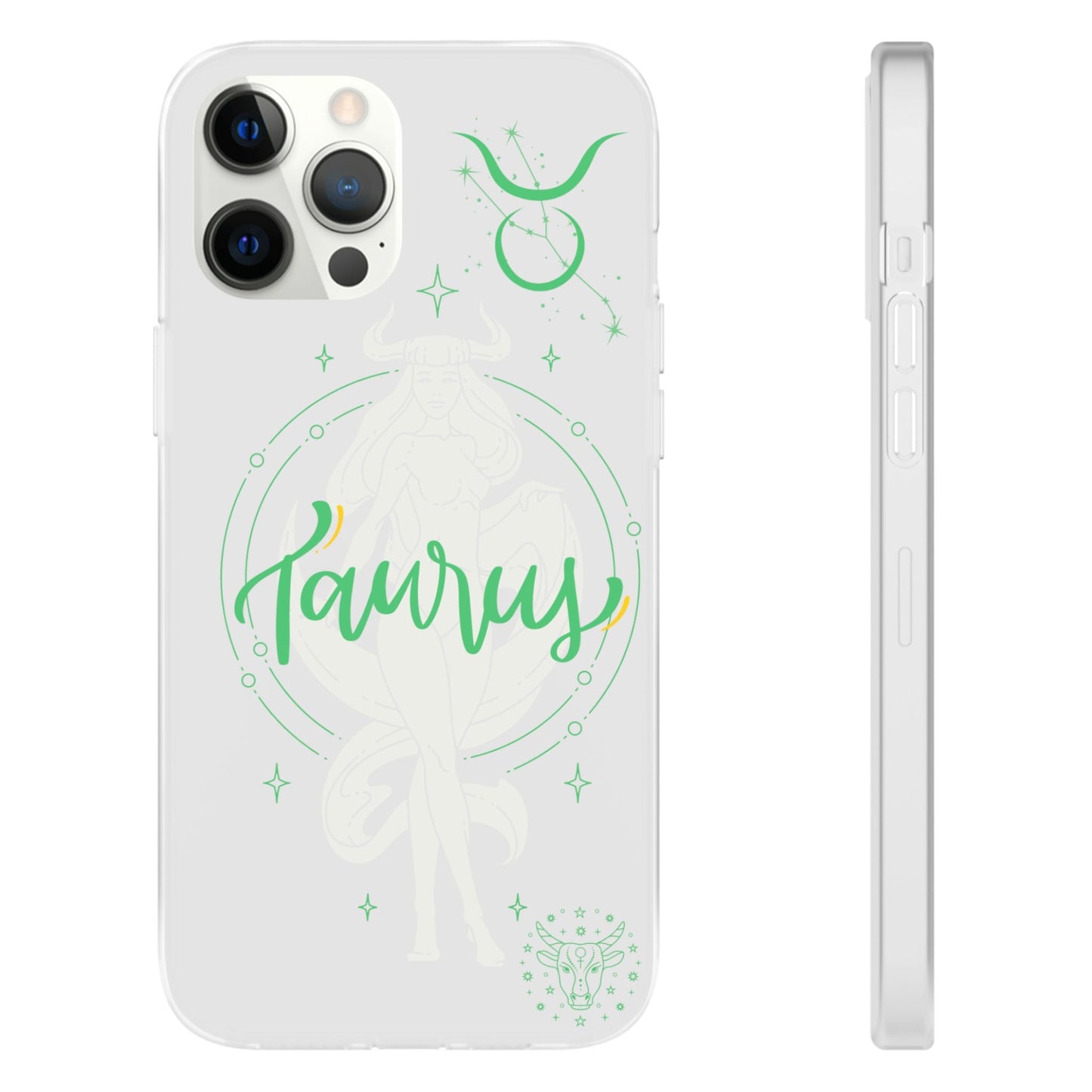 Taurus Zodiac | Phone Cases | Clear - Phone Case - Totally Bri LLC