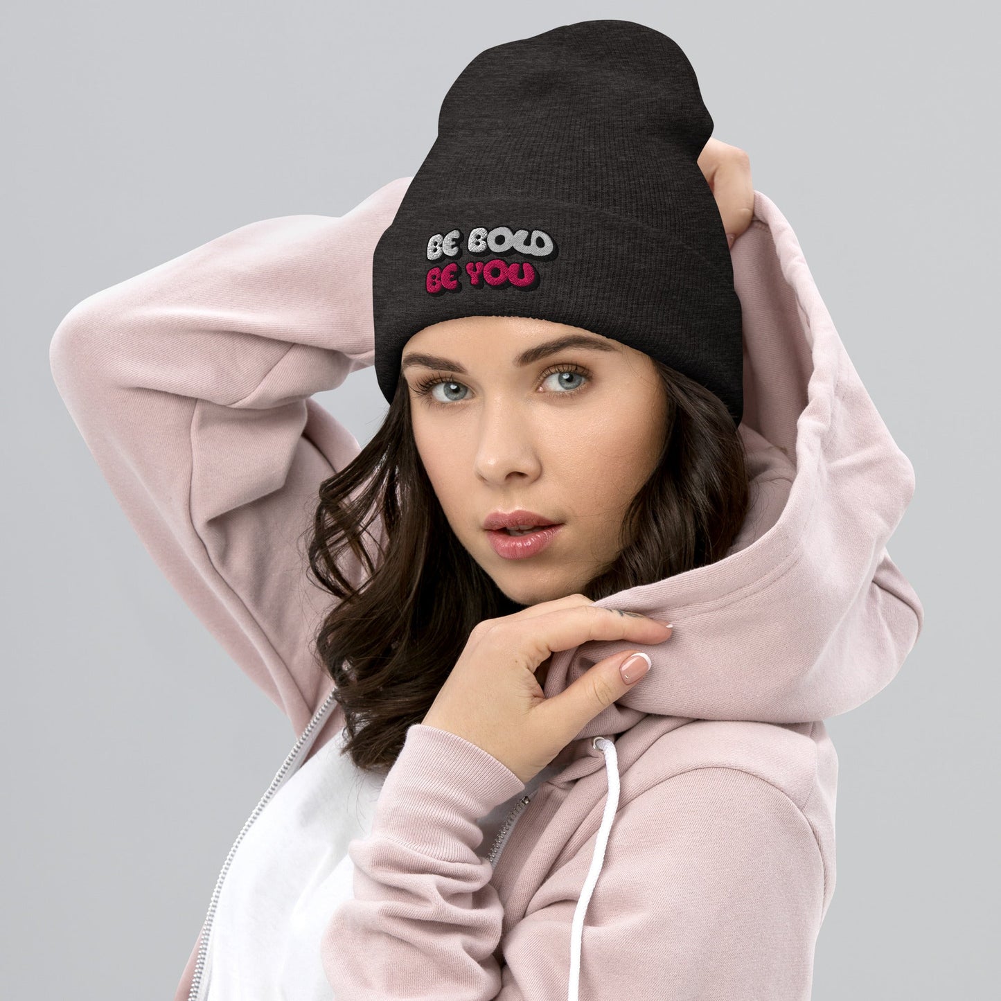 Be Bold Be You Stylish Cuffed Beanie - Totally Bri - Totally Bri LLC