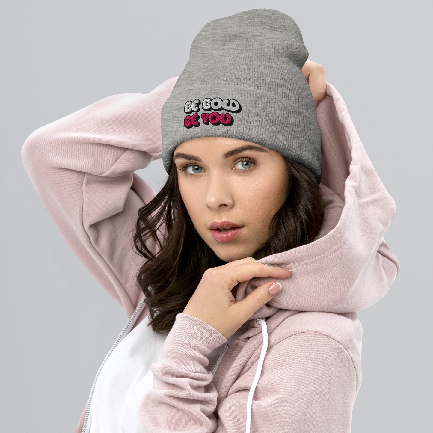 Be Bold Be You Stylish Cuffed Beanie - Totally Bri - Totally Bri LLC