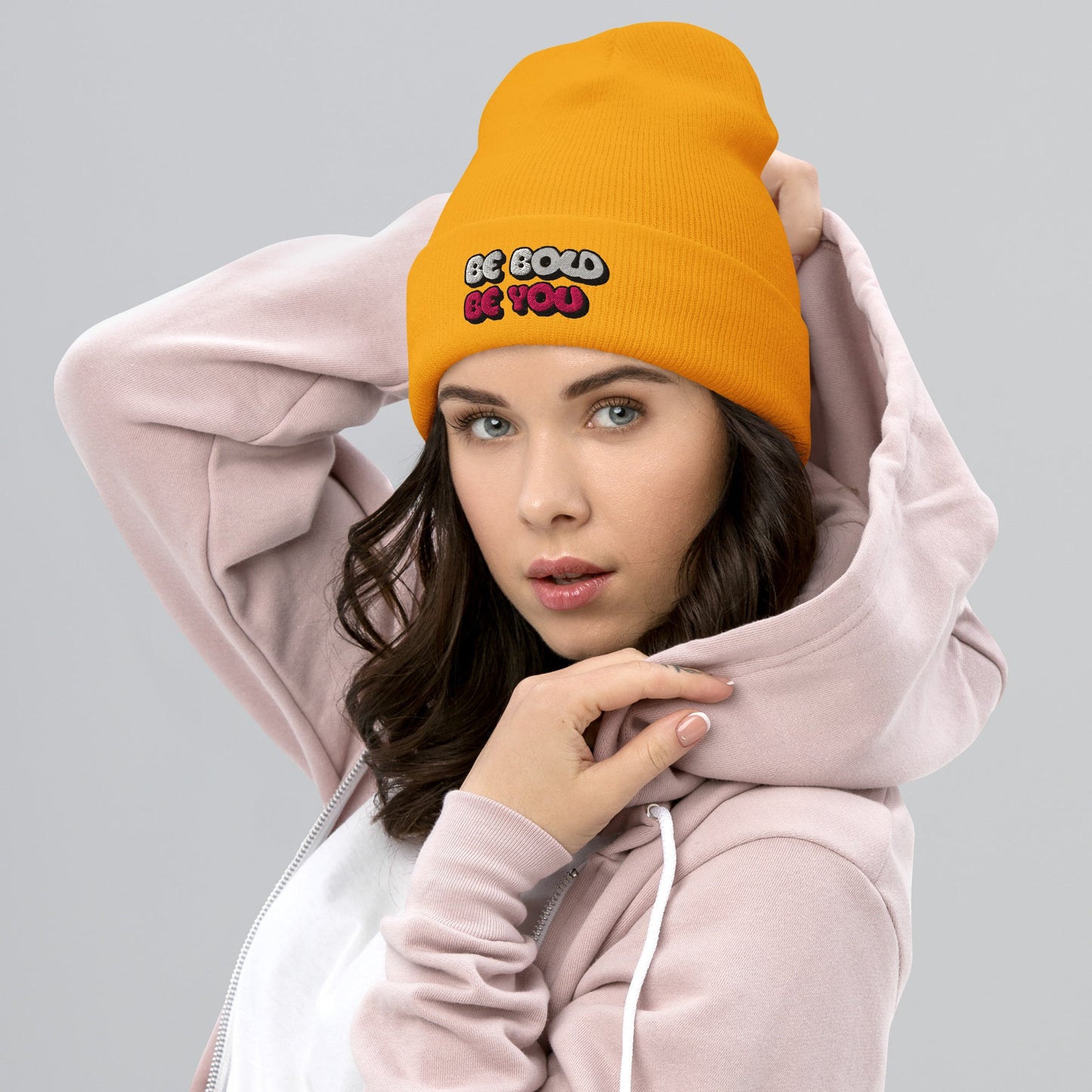 Be Bold Be You Stylish Cuffed Beanie - Totally Bri - Totally Bri LLC
