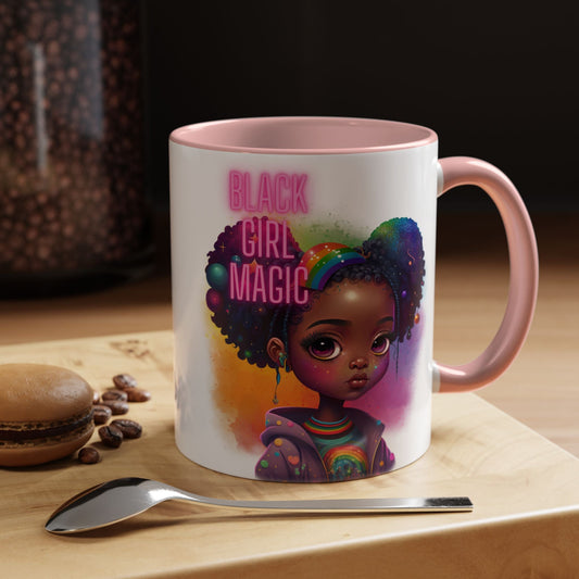 Black Girl Magic | 11oz Mug - Mug - Totally Bri LLC