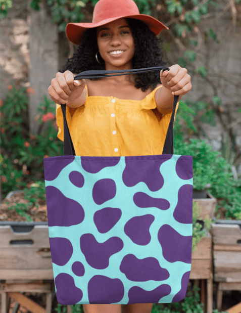 Blueberry Bliss Tote Bag - Bags - Totally Bri LLC