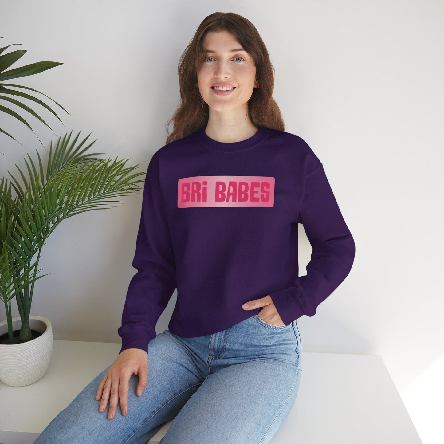 Bri Babes Unisex Sweatshirt - Sweatshirt - Totally Bri LLC