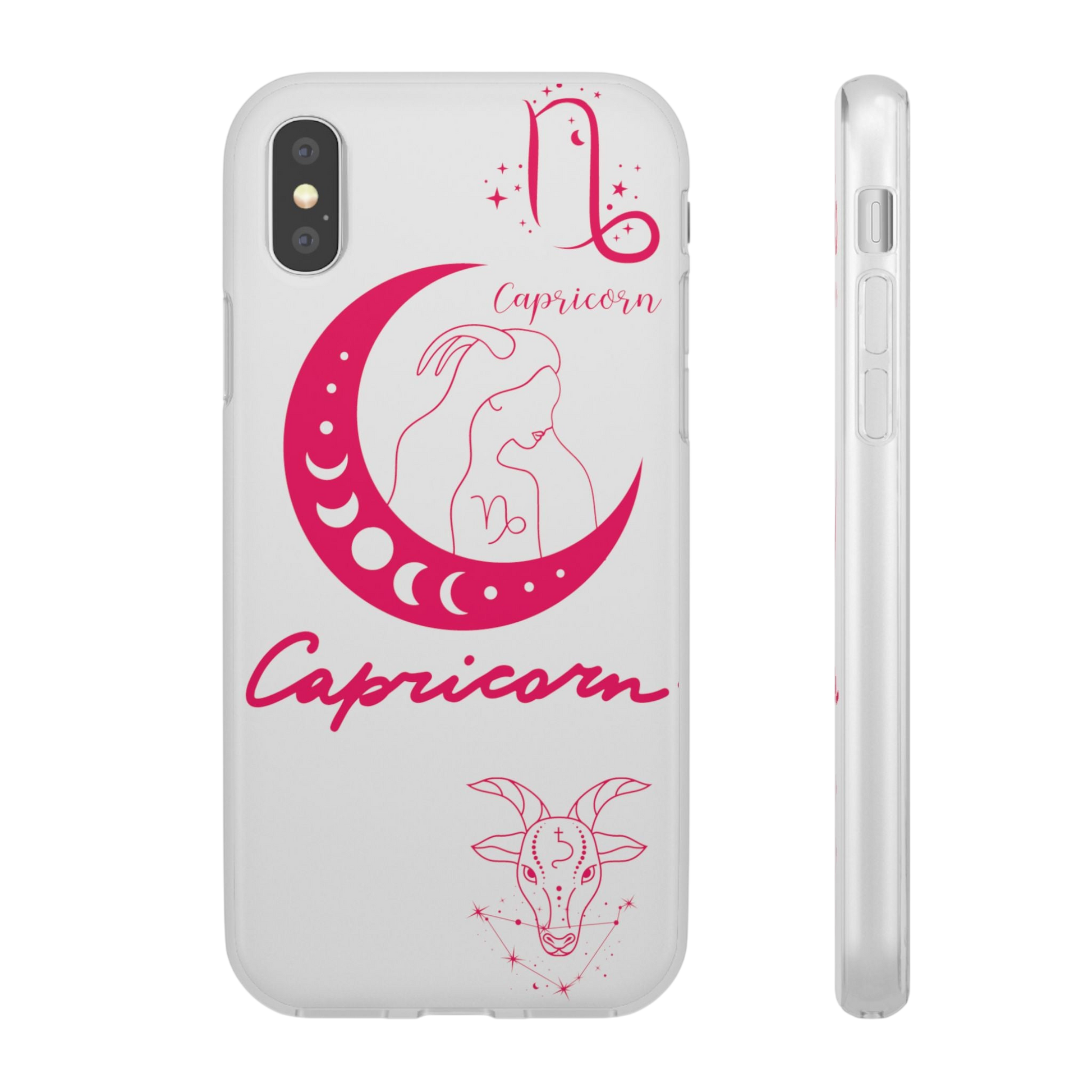 Capricorn Zodiac | Phone Cases | Clear - Phone Case - Totally Bri LLC