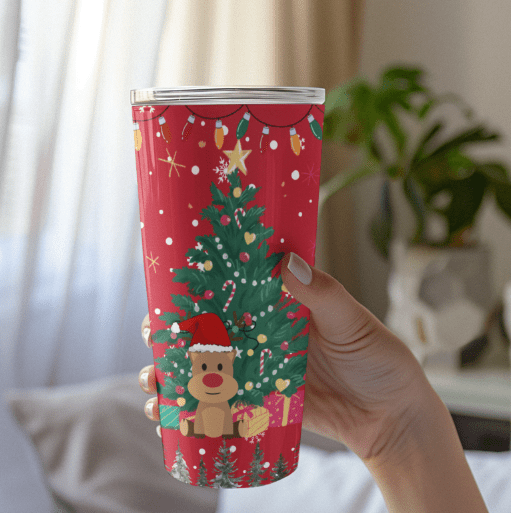 Christmas Tumbler 20oz - Mug - Totally Bri LLC