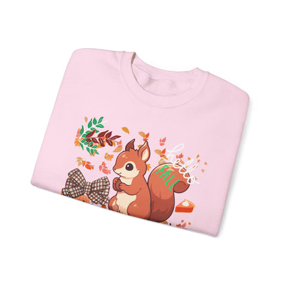 Cute Squirrel Sweatshirt - Crewneck - Sweatshirt - Totally Bri LLC