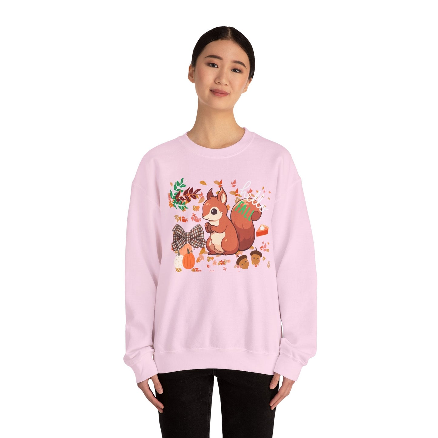 Cute Squirrel Sweatshirt - Crewneck - Sweatshirt - Totally Bri LLC