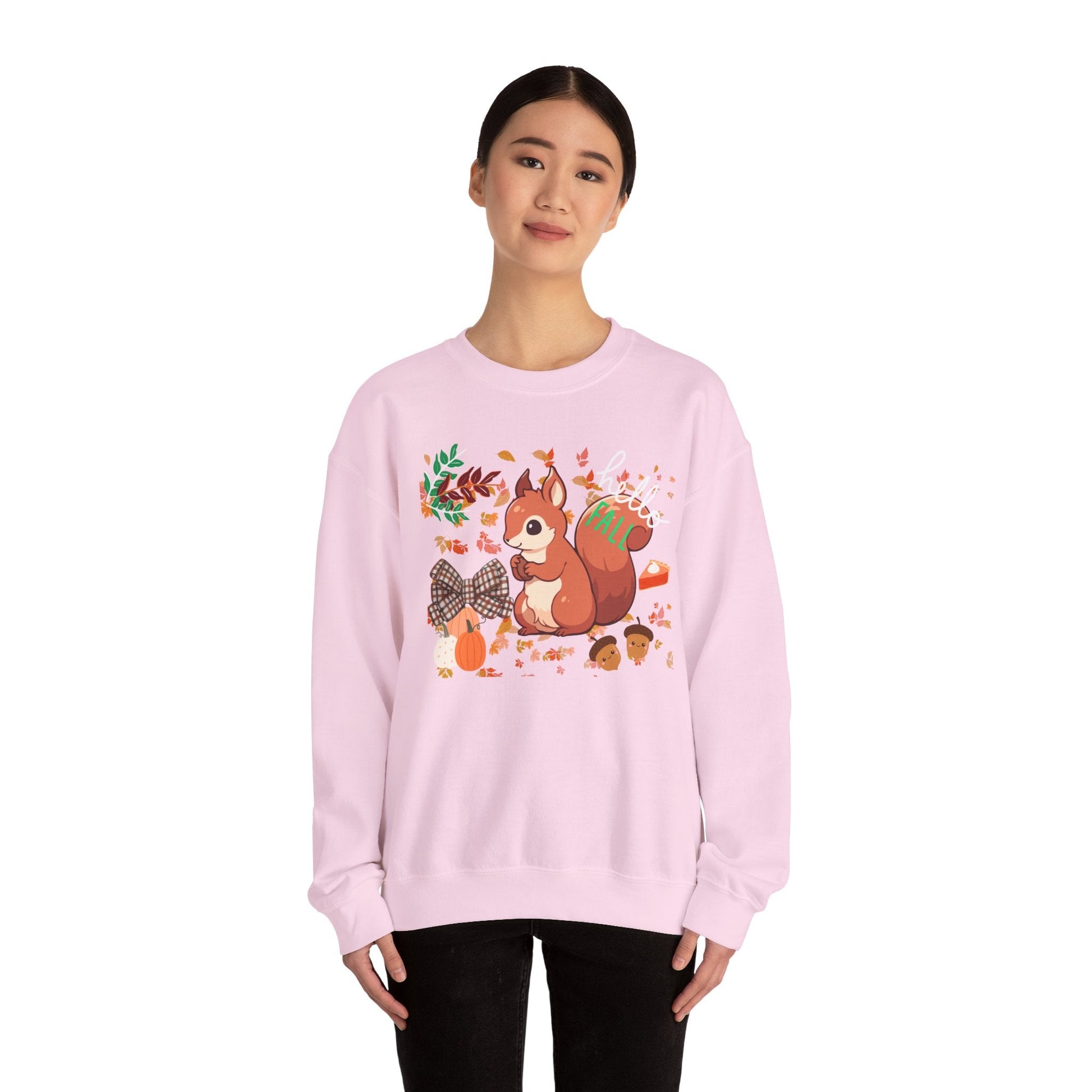 Cute Squirrel Sweatshirt - Crewneck - Sweatshirt - Totally Bri LLC