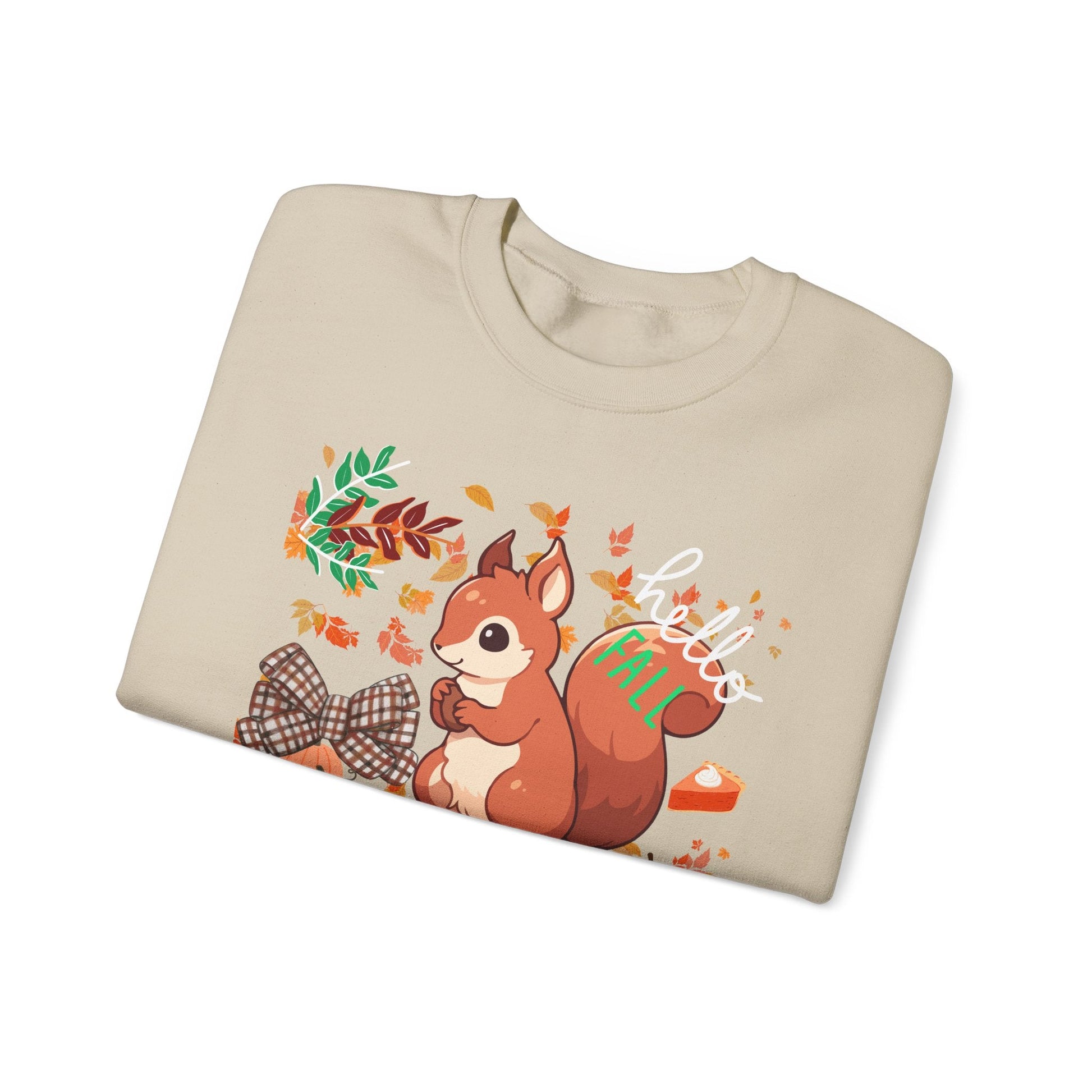 Cute Squirrel Sweatshirt - Crewneck - Sweatshirt - Totally Bri LLC