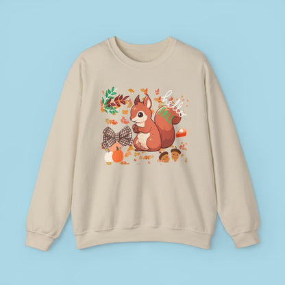 Cute Squirrel Sweatshirt - Crewneck - Sweatshirt - Totally Bri LLC