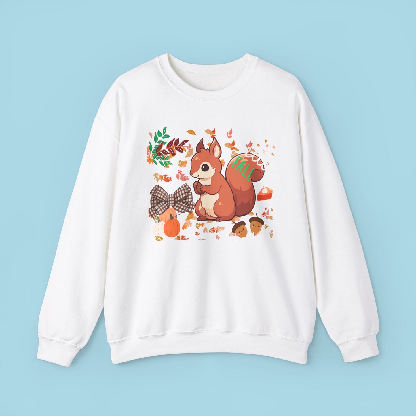 Cute Squirrel Sweatshirt - Crewneck - Sweatshirt - Totally Bri LLC