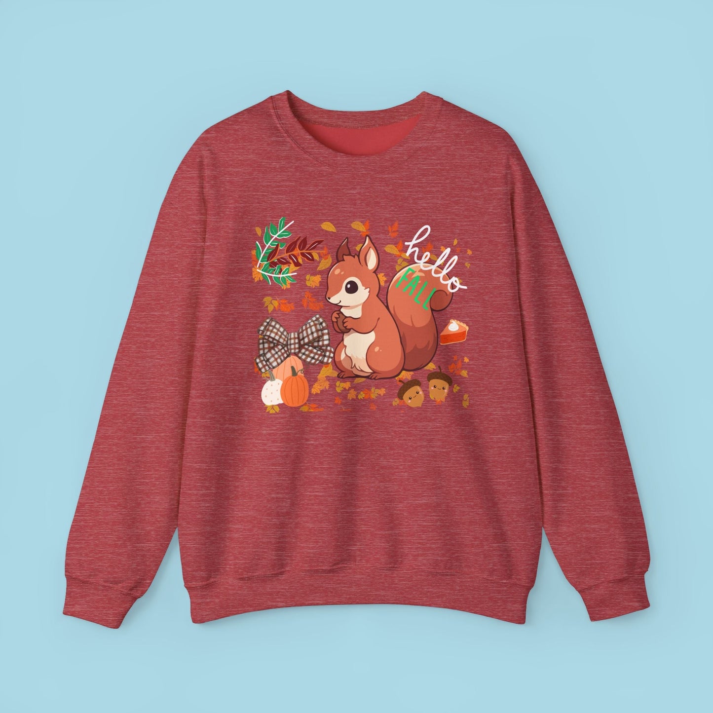 Cute Squirrel Sweatshirt - Crewneck - Sweatshirt - Totally Bri LLC