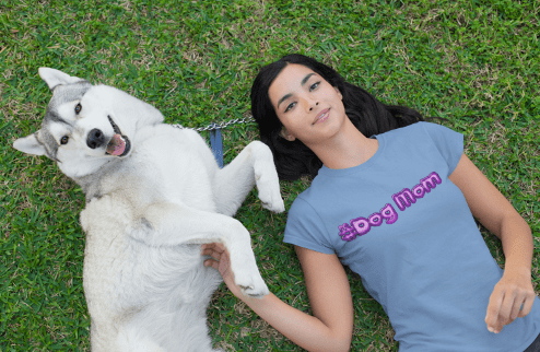 #Dog Mom | T-Shirt - T-Shirt - Totally Bri LLC