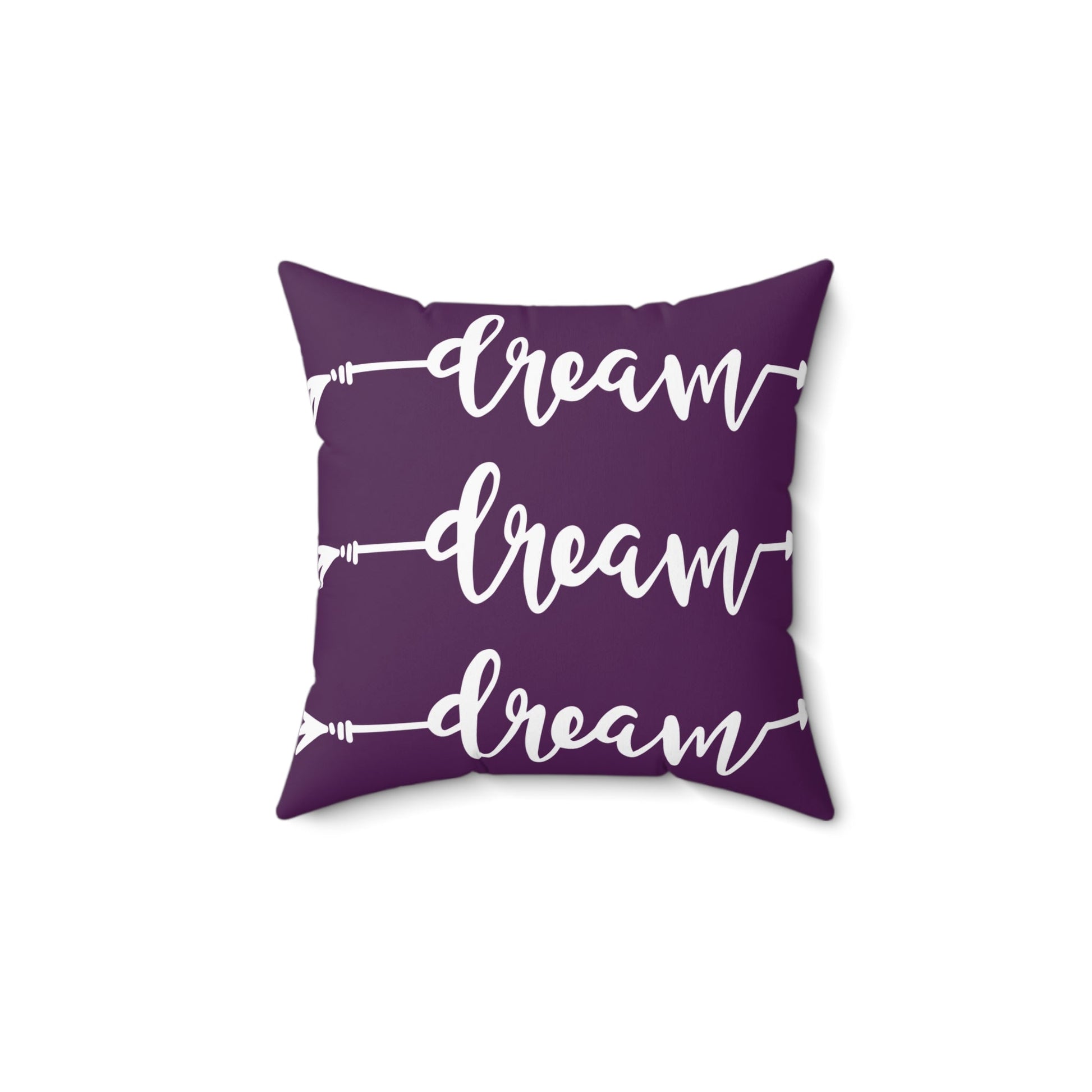 Dream | Square Pillow | Purple - Home Decor - Totally Bri LLC
