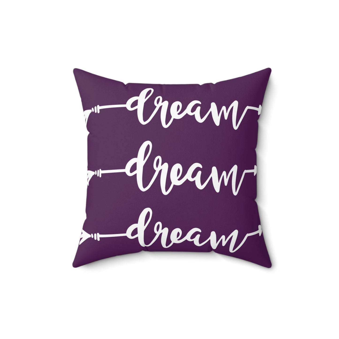 Dream | Square Pillow | Purple - Home Decor - Totally Bri LLC