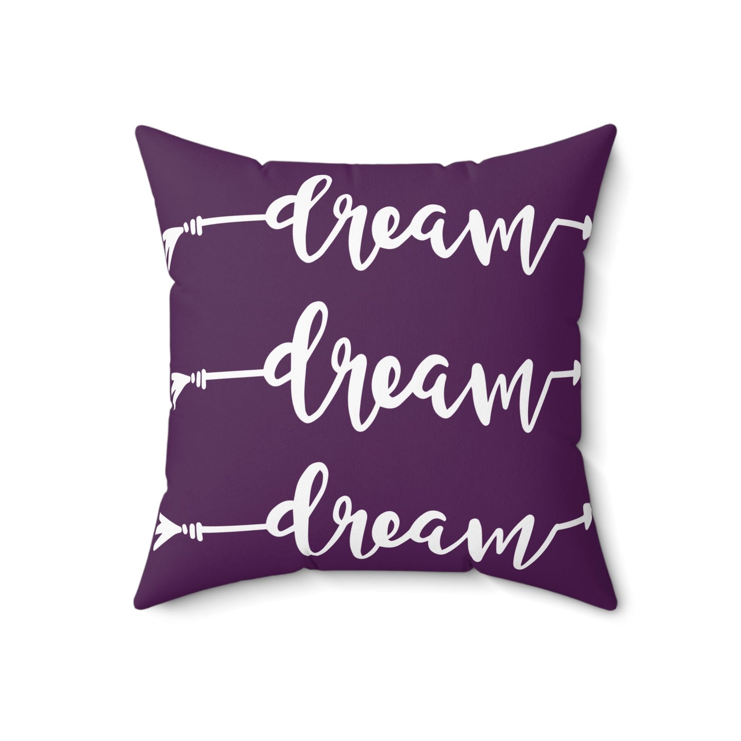 Dream | Square Pillow | Purple - Home Decor - Totally Bri LLC