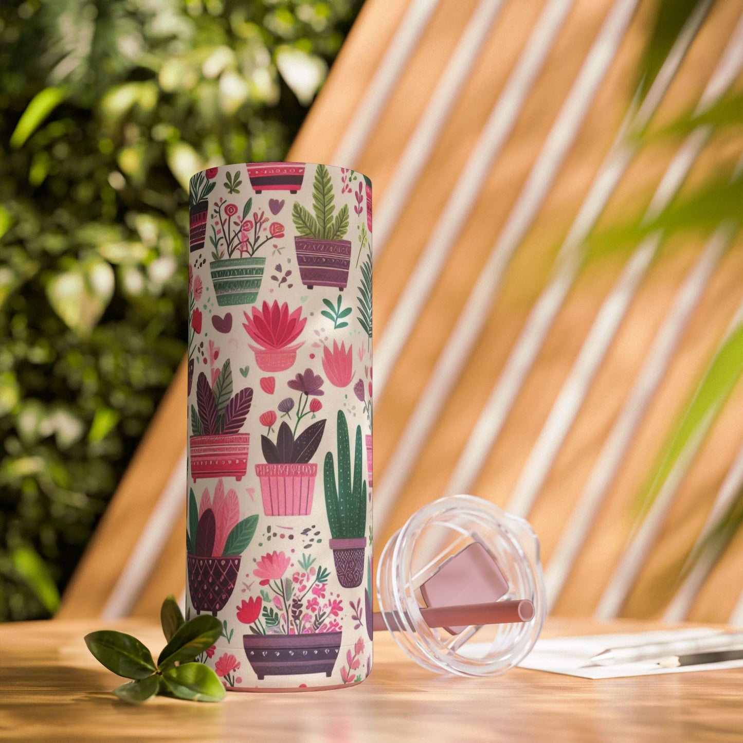 Garden Glow Matte Tumbler - 20oz - Mug - Totally Bri LLC