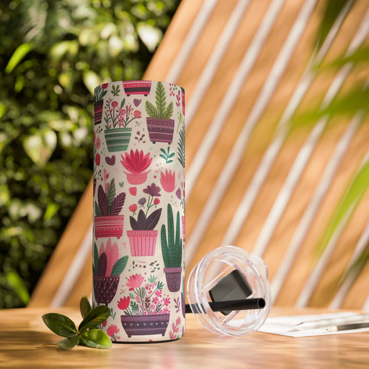 Garden Glow Matte Tumbler - 20oz - Mug - Totally Bri LLC