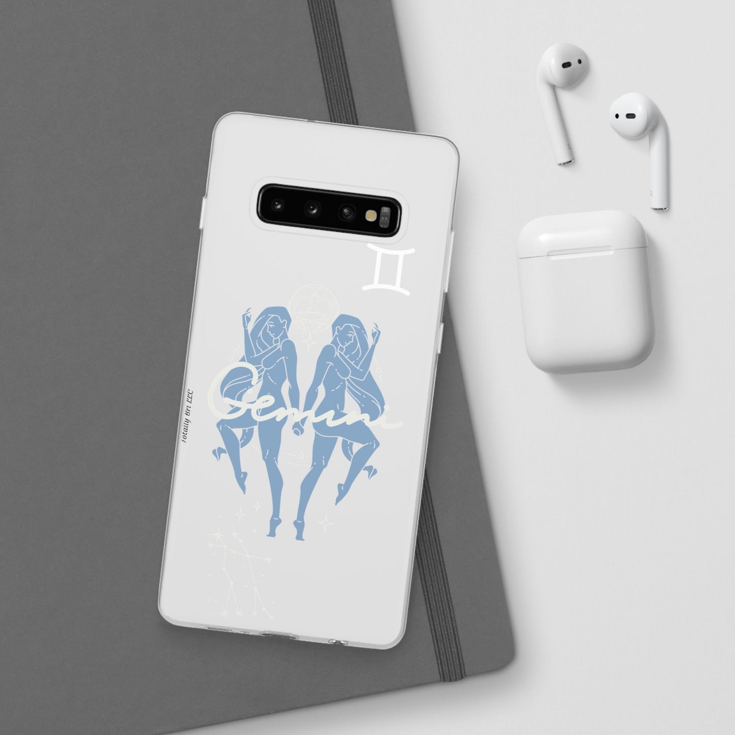 Gemini Zodiac | Phone Cases | Clear - Phone Case - Totally Bri LLC