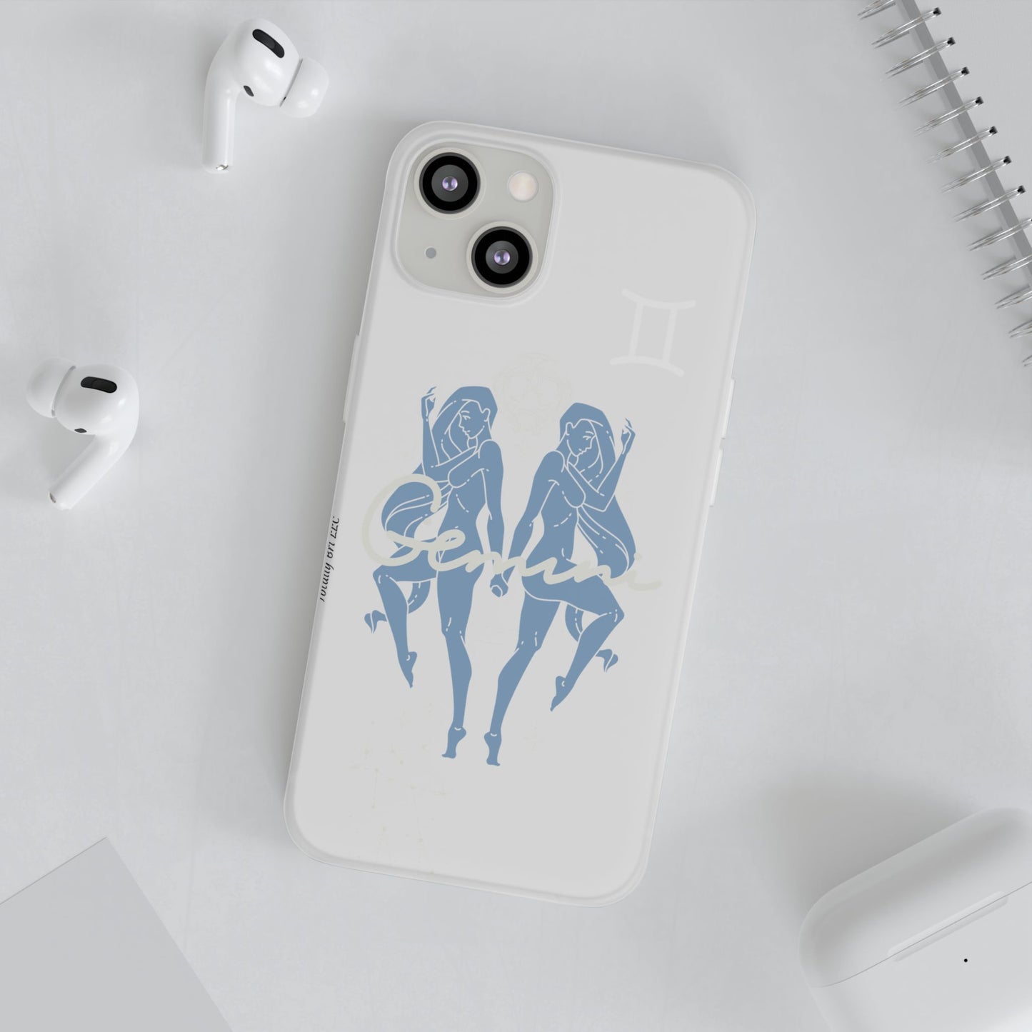Gemini Zodiac | Phone Cases | Clear - Phone Case - Totally Bri LLC