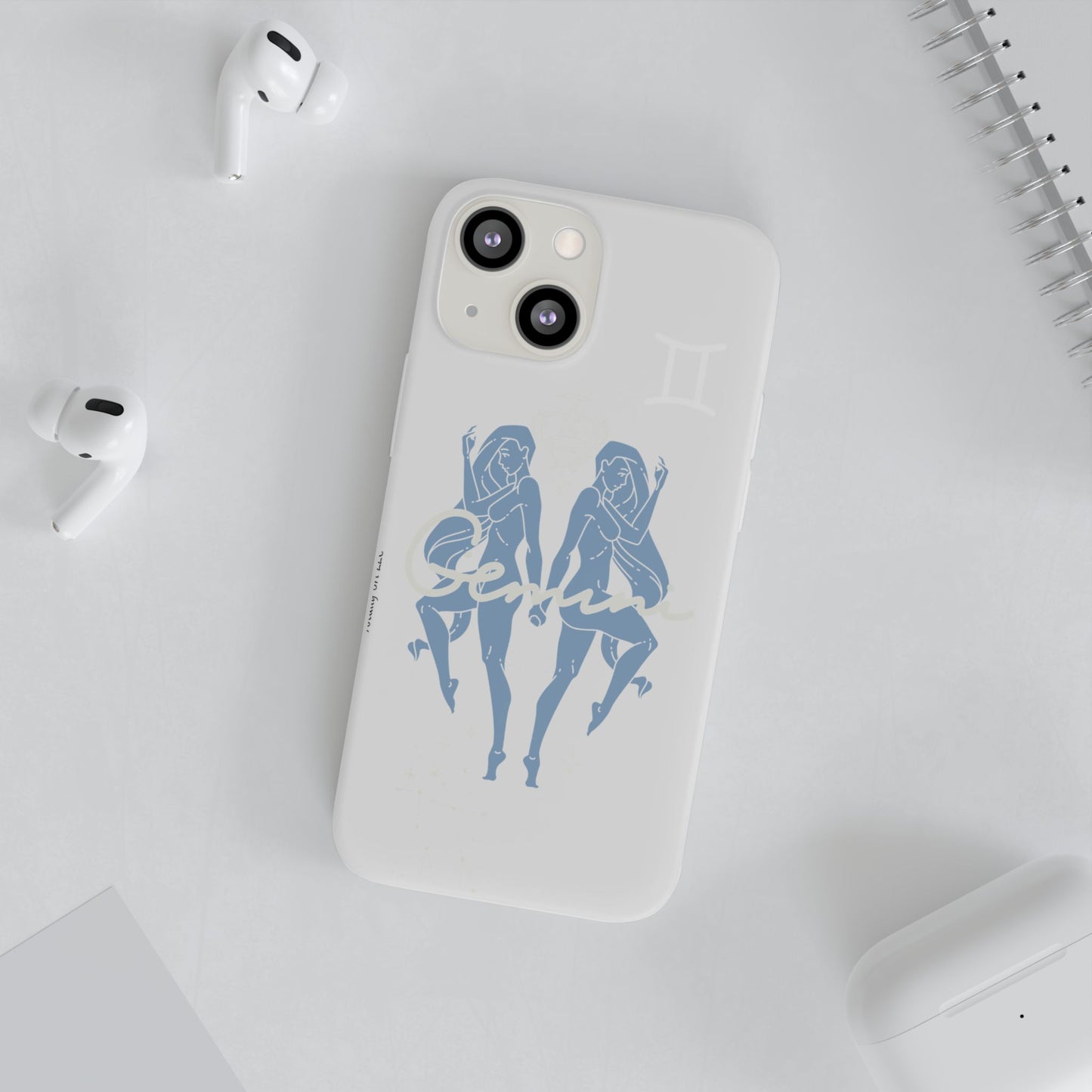 Gemini Zodiac | Phone Cases | Clear - Phone Case - Totally Bri LLC