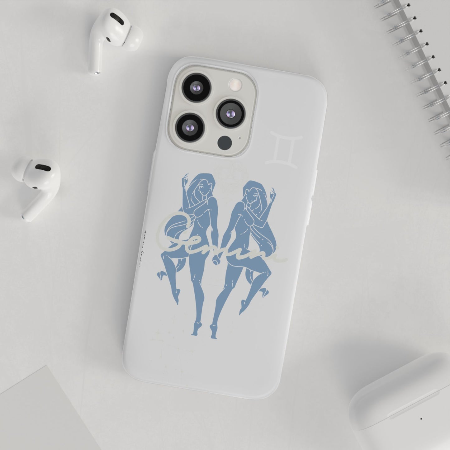 Gemini Zodiac | Phone Cases | Clear - Phone Case - Totally Bri LLC