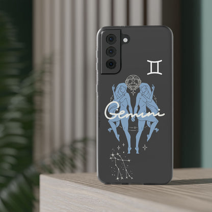 Gemini Zodiac | Phone Cases | Clear - Phone Case - Totally Bri LLC