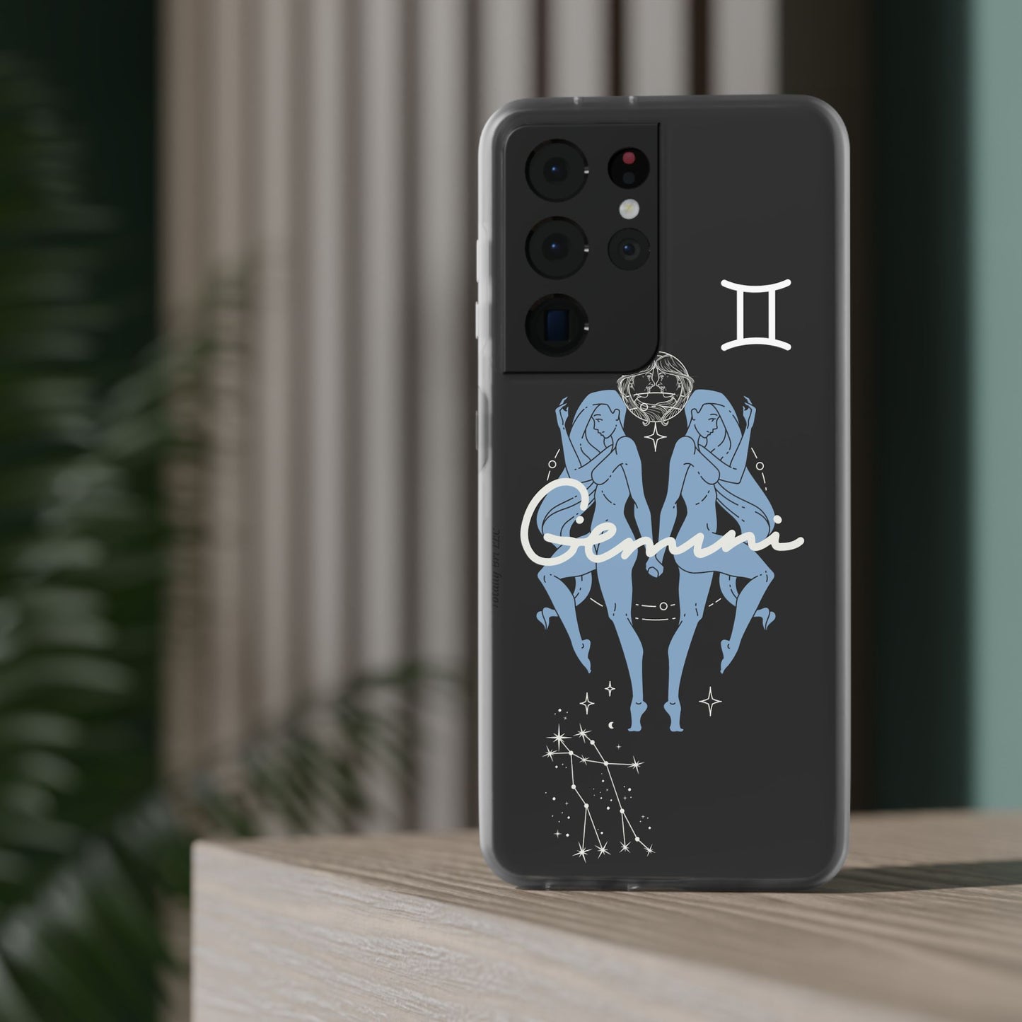 Gemini Zodiac | Phone Cases | Clear - Phone Case - Totally Bri LLC