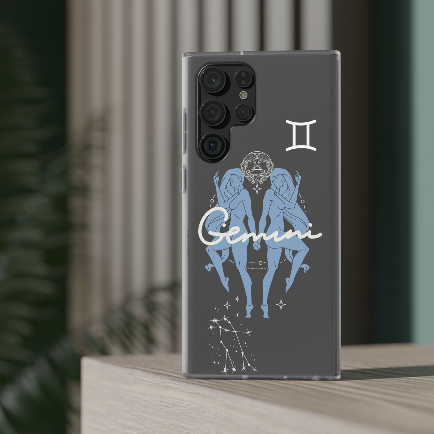 Gemini Zodiac | Phone Cases | Clear - Phone Case - Totally Bri LLC