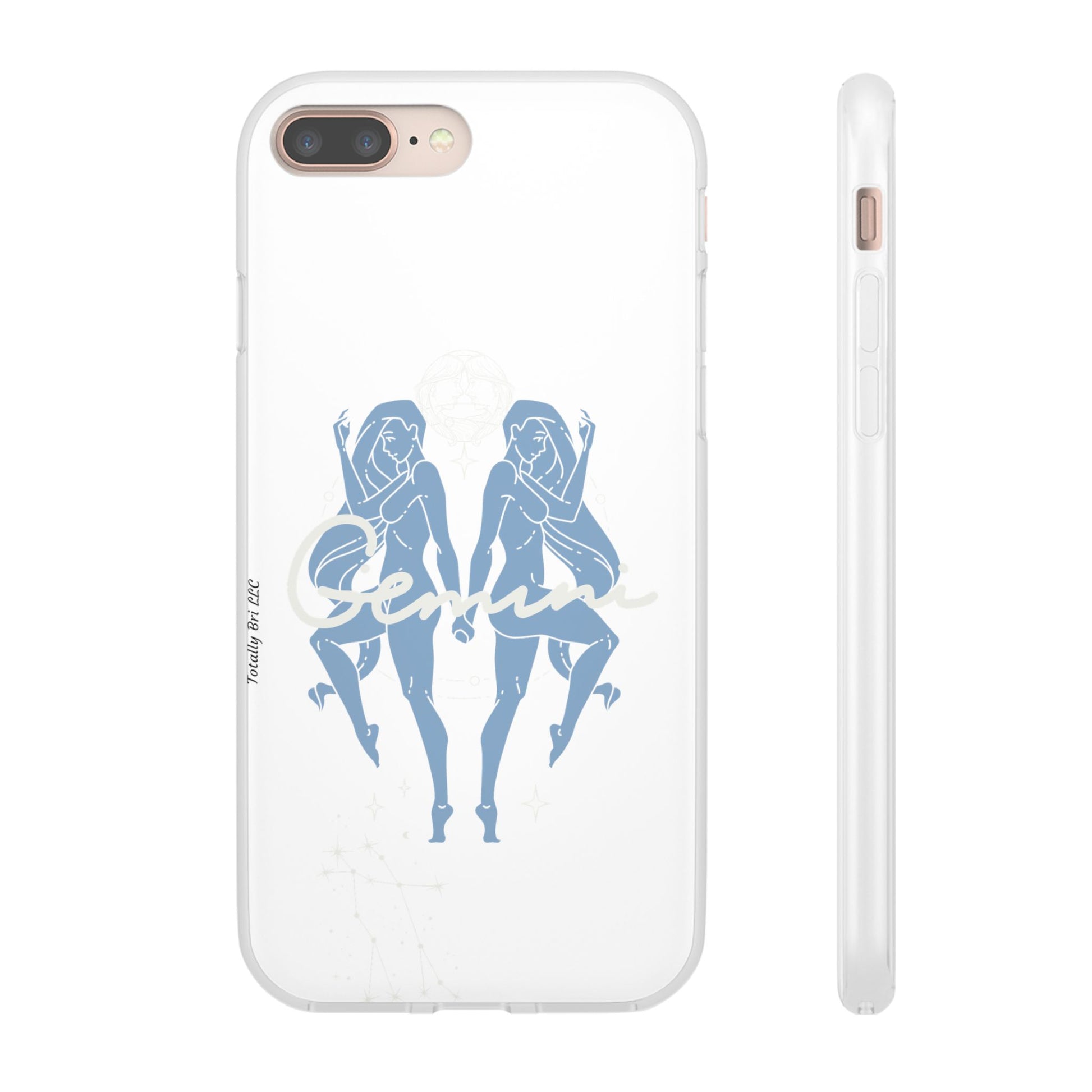 Gemini Zodiac | Phone Cases | Clear - Phone Case - Totally Bri LLC