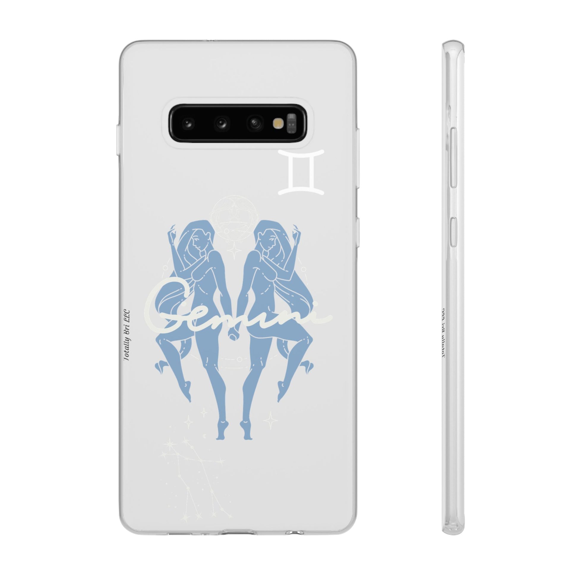Gemini Zodiac | Phone Cases | Clear - Phone Case - Totally Bri LLC